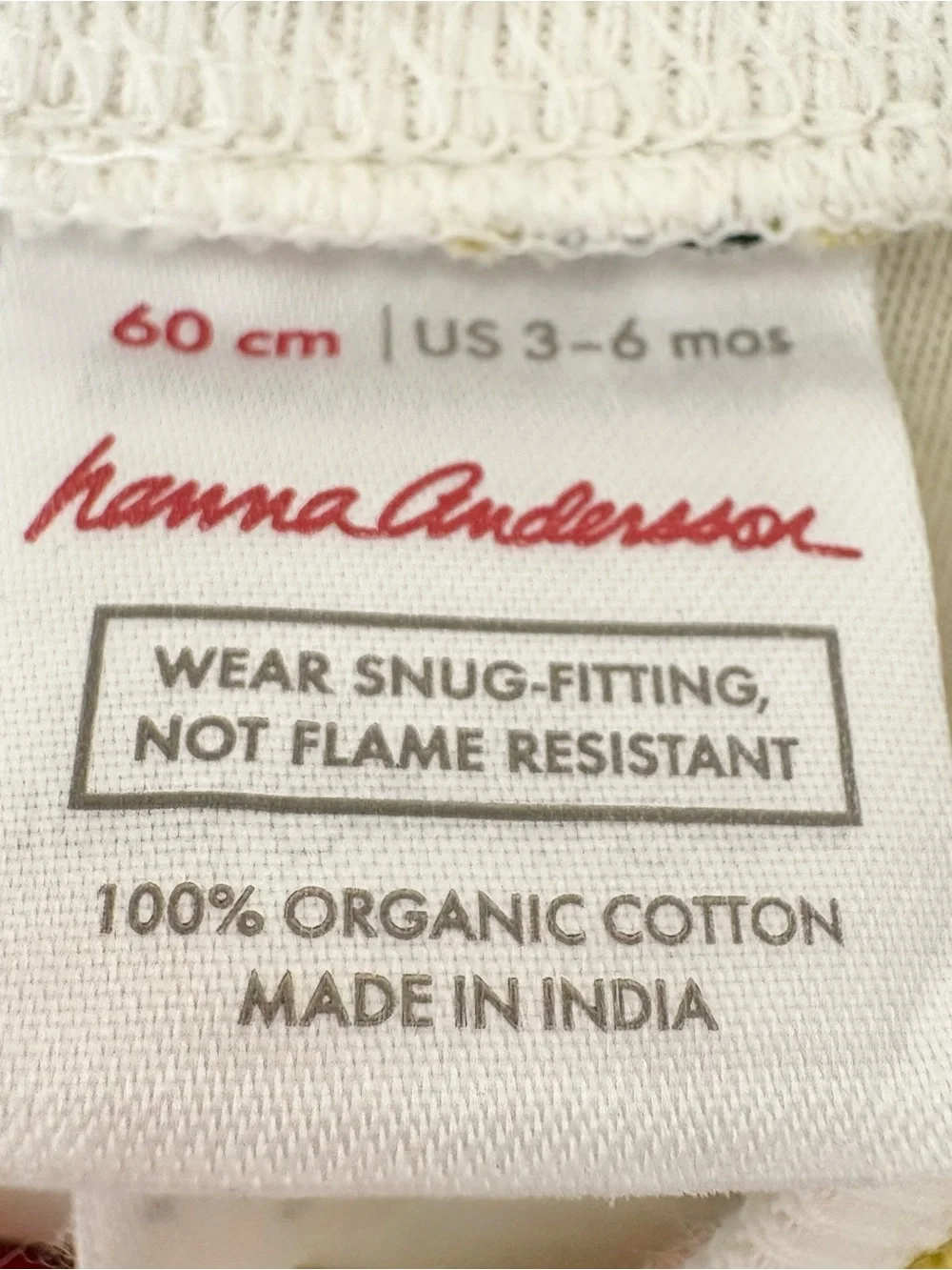 Hanna Andersson front cotton months